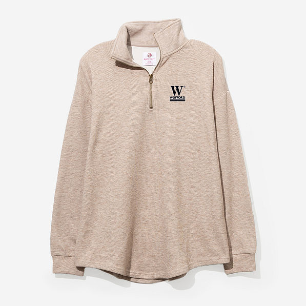 Wofford Terriers Heathered Fleece Pullover WBG