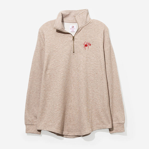 Richmond Spiders Heathered Fleece Pullover WBG