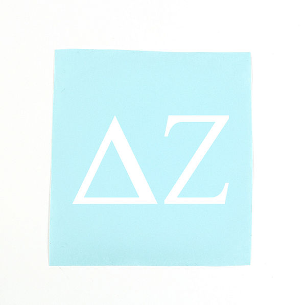 Delta Zeta standard decal