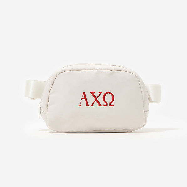 alpha chi omega belt bag