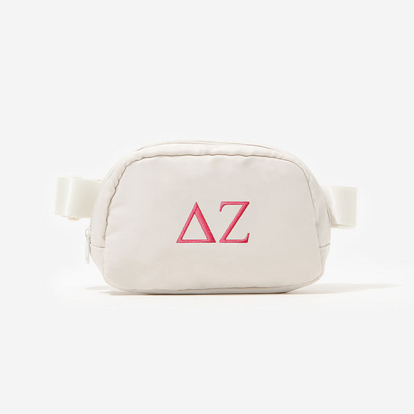 delta zeta belt bag