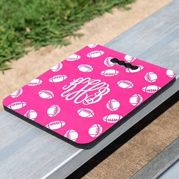 Monogrammed Rubber Seat Cushion