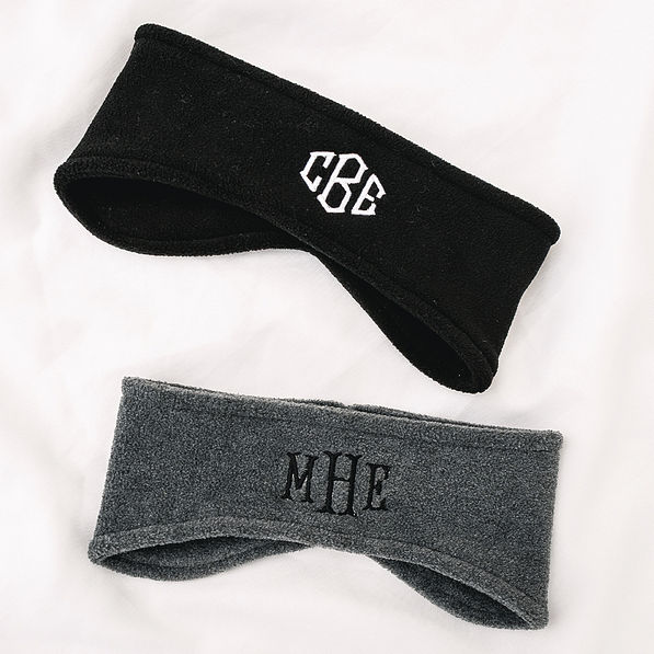 Monogrammed Ear Band