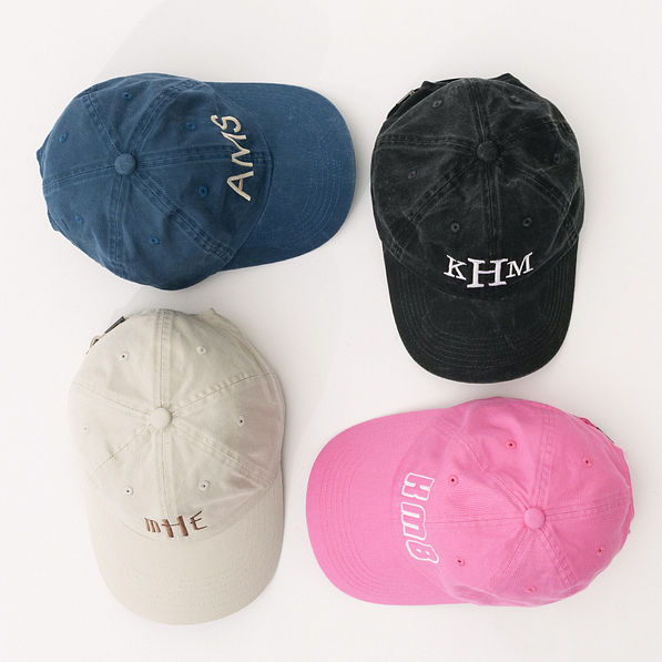 hot pink stone black and blue personalized vintage baseball hats