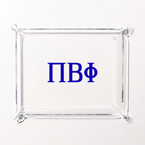 pi beta phi acrylic tray