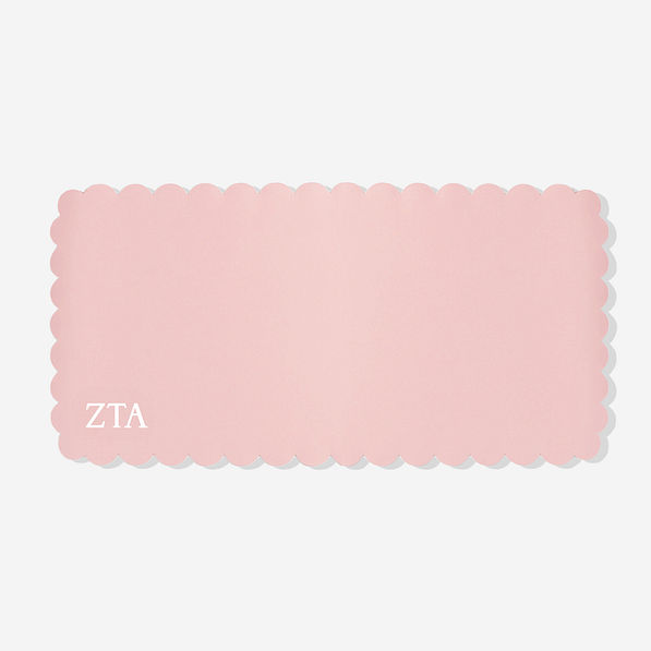 zta blush desk mat