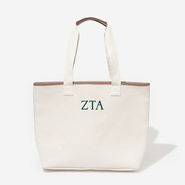 zeta tau alpha tote bag