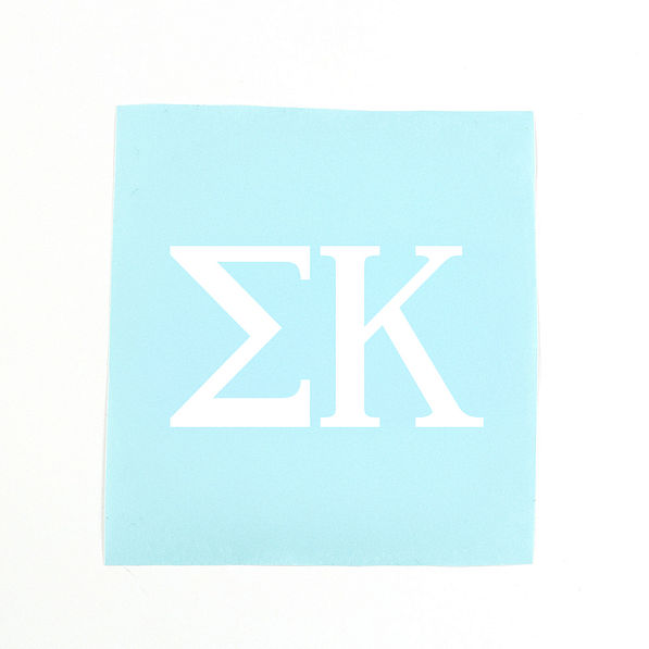 sigma kappa standarddecal