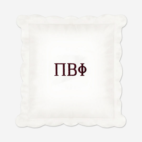 Pi Beta Phi Pillow Sham | Monogrammed Sorority Pillow