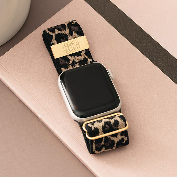 leopard personalized smart watch band