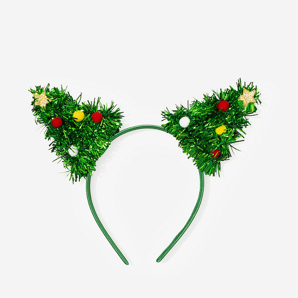 Christmas Tree Holiday Festive Headband