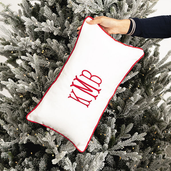 christmas pillow case set with christmas tree