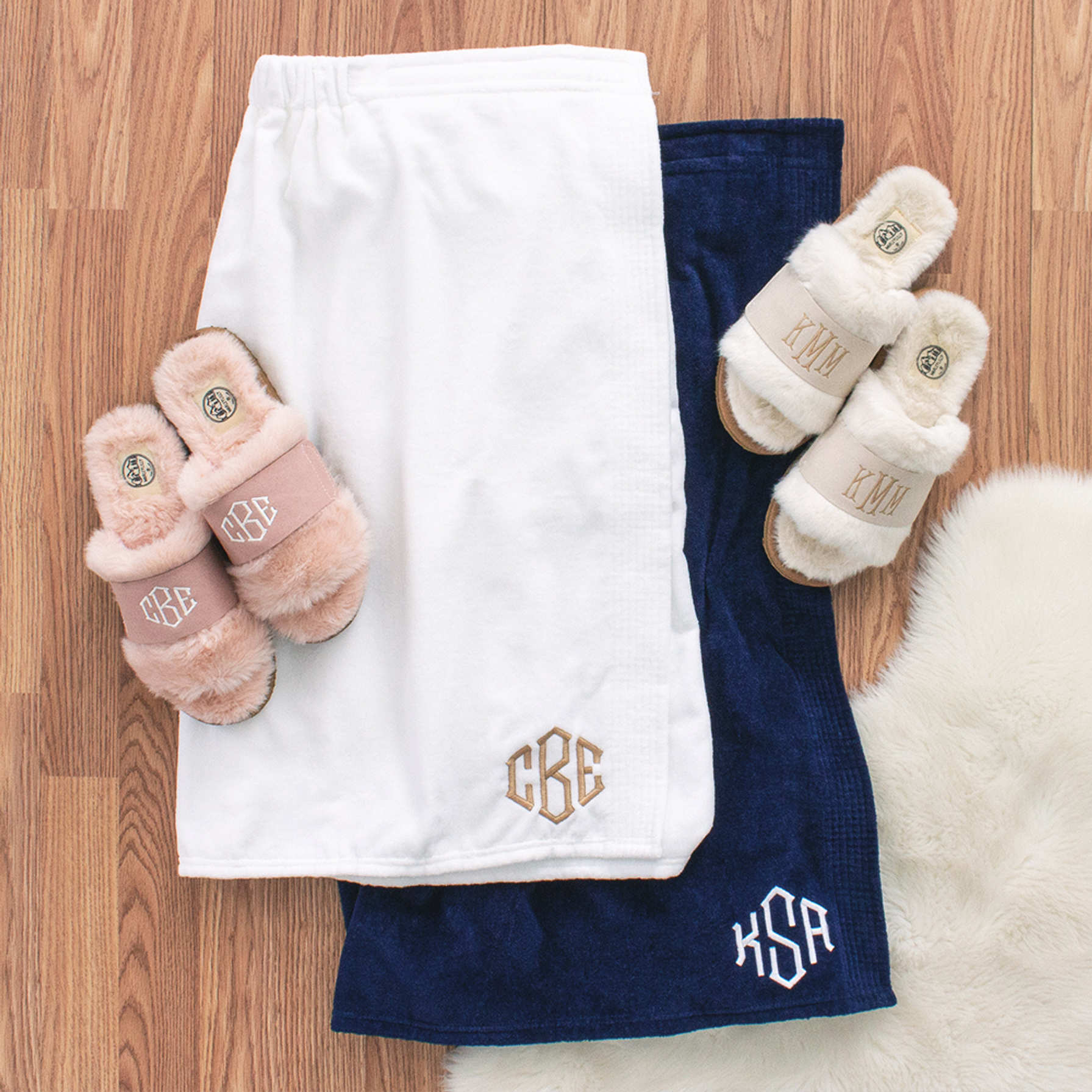 Personalized Towel Wraps Marleylilly