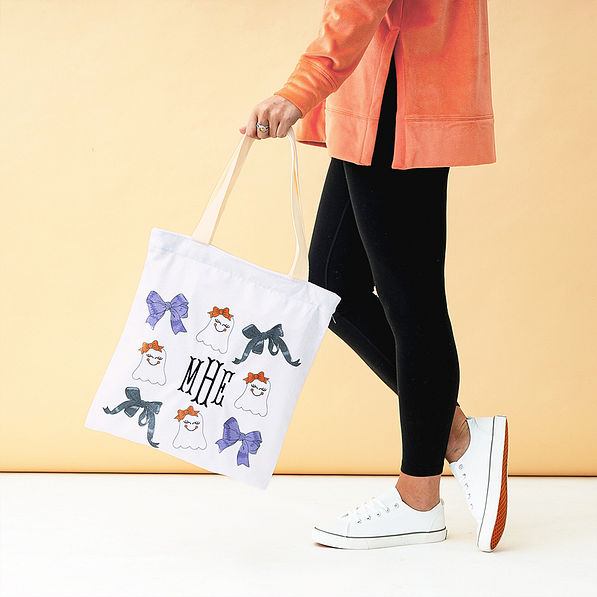 Monogrammed Halloween Bag