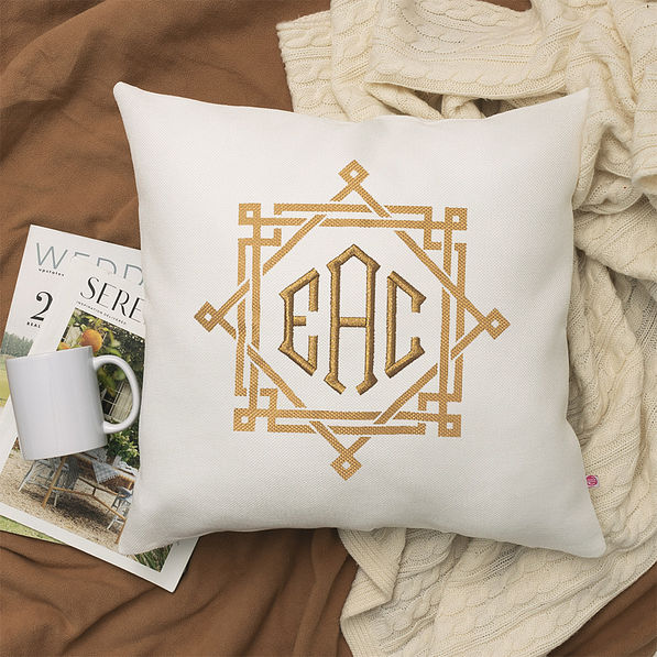 Southern Prep Pillow Sham with blankets