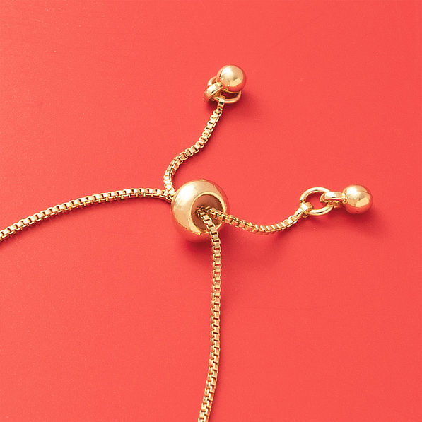 monogrammed rhinestone heart bracelet clasp detail