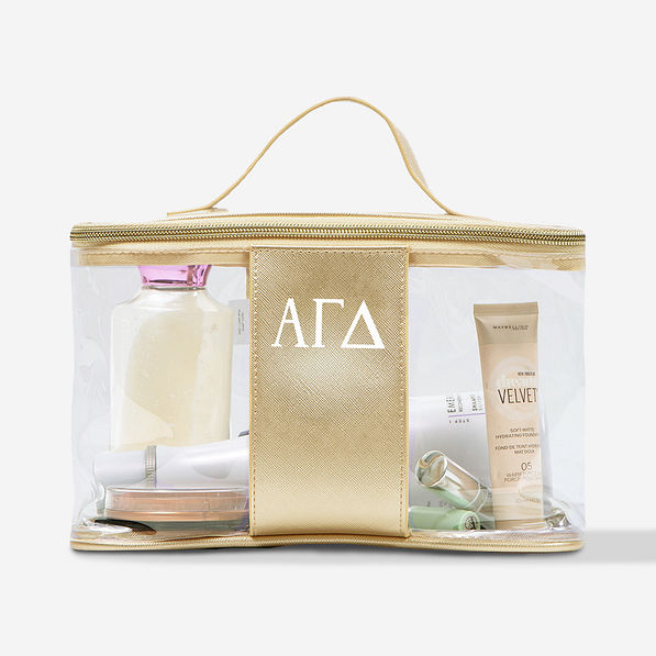 Alpha Gamma Delta Train Case | Sorority Travel Bag