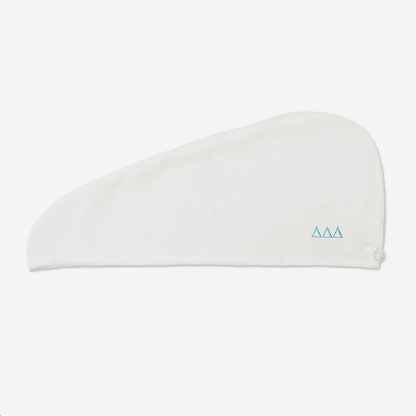 delta delta delta hair towel wrap