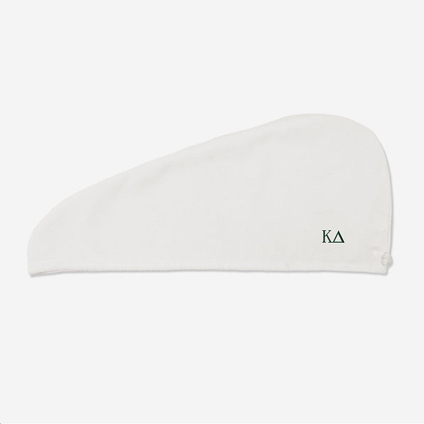 kappa delta hair towel wrap
