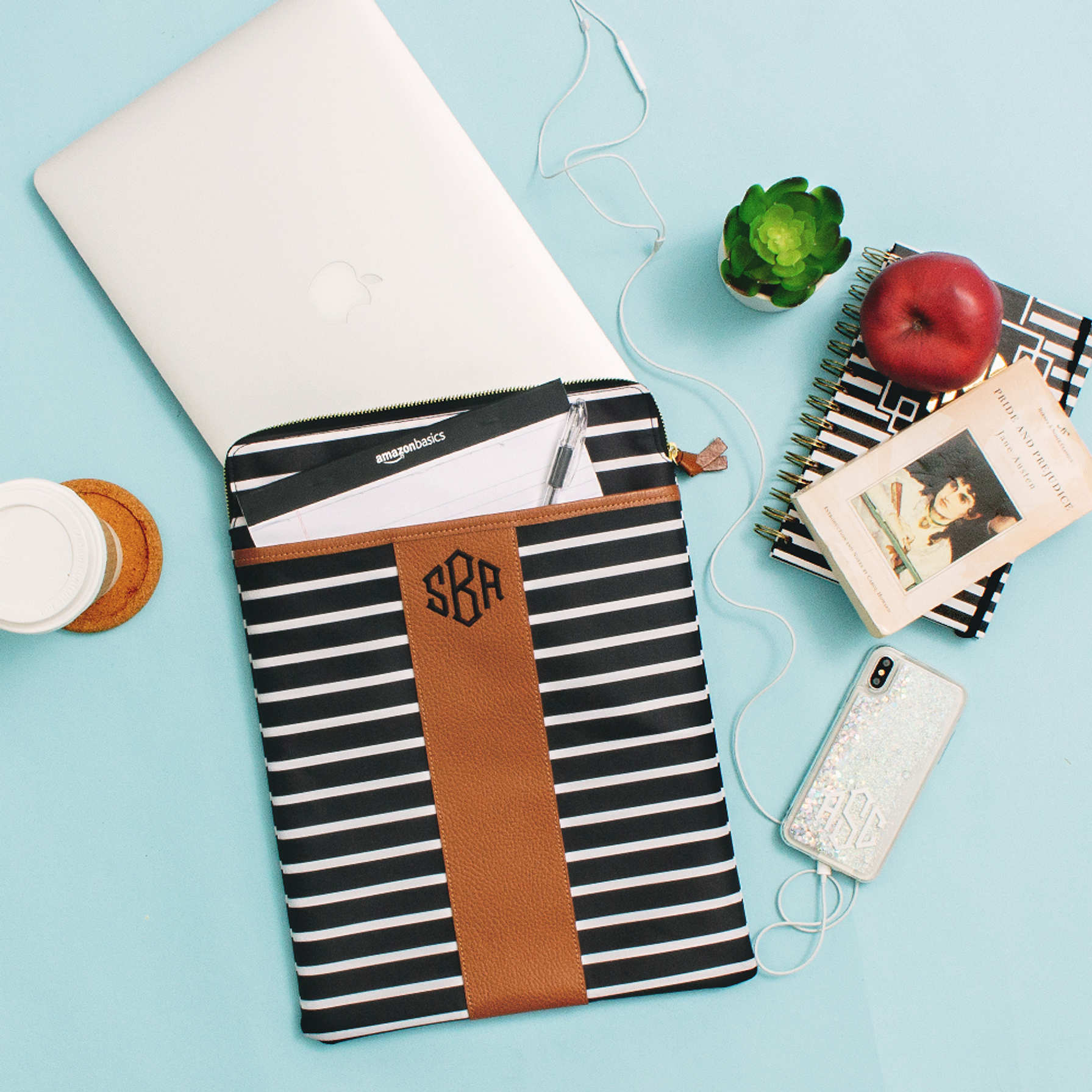 Personalized Laptop Sleeve Marleylilly