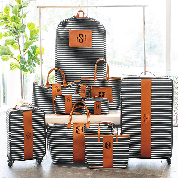 Black & White Stripe Travel Collection - Fall 22
