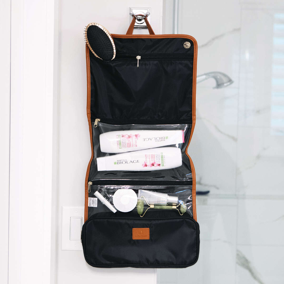 Personalized Folding Toiletry Bag Marleylilly