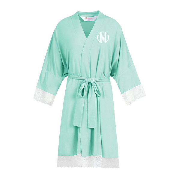 personalized satin robes for bridesmaids