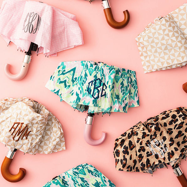 Monogrammed Umbrella