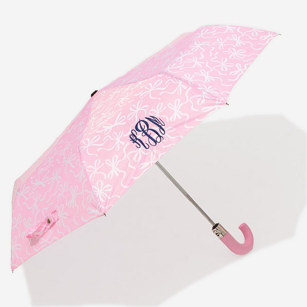 Monogrammed Umbrella in Bows