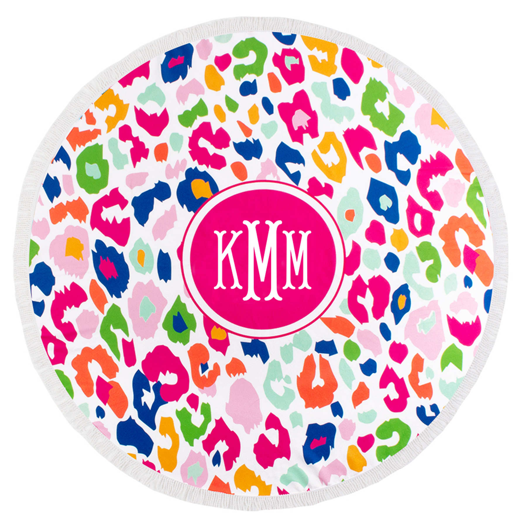 Personalized Round Towel