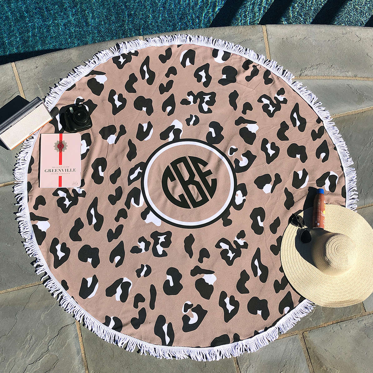 Personalized Round Towel