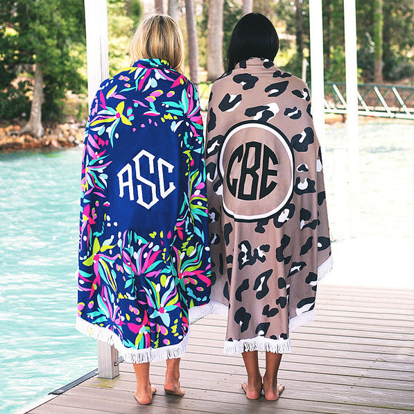 Personalized Round Towel