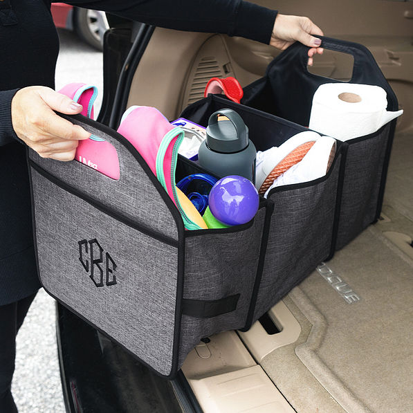 Monogrammed Trunk Organizer
