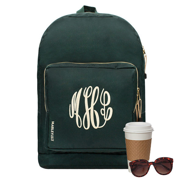 monogram laptop backpack