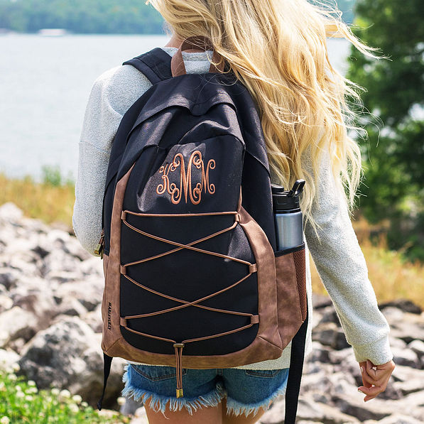 personalized utility book bag