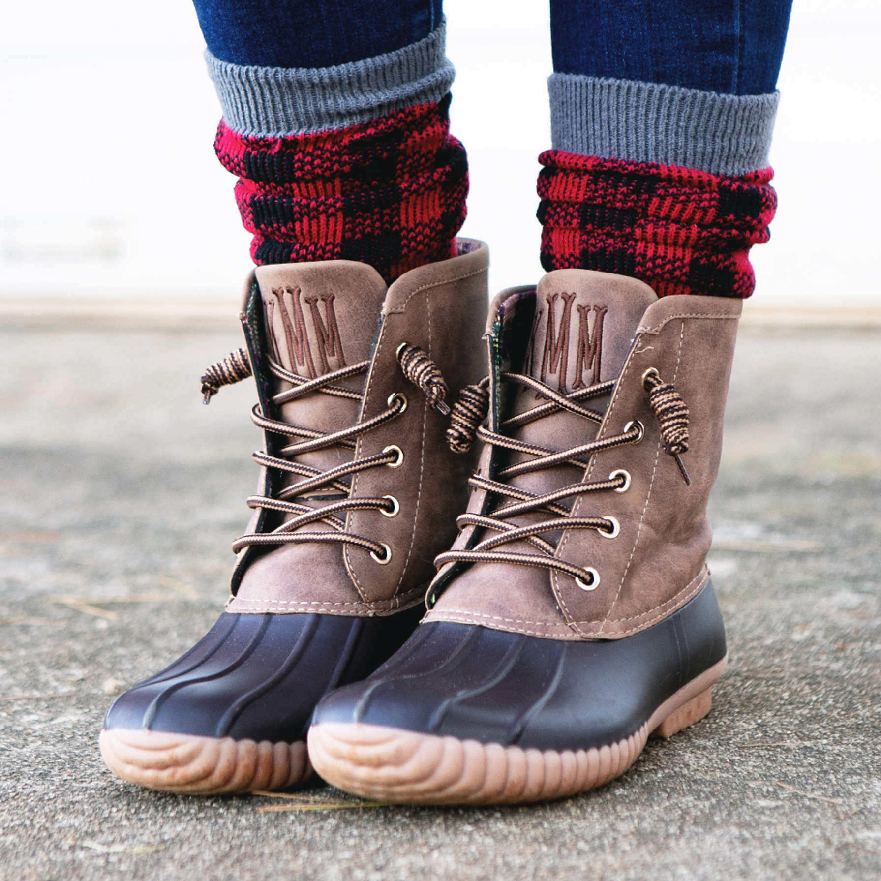 Duck Boot Socks, 2Pack Marleylilly