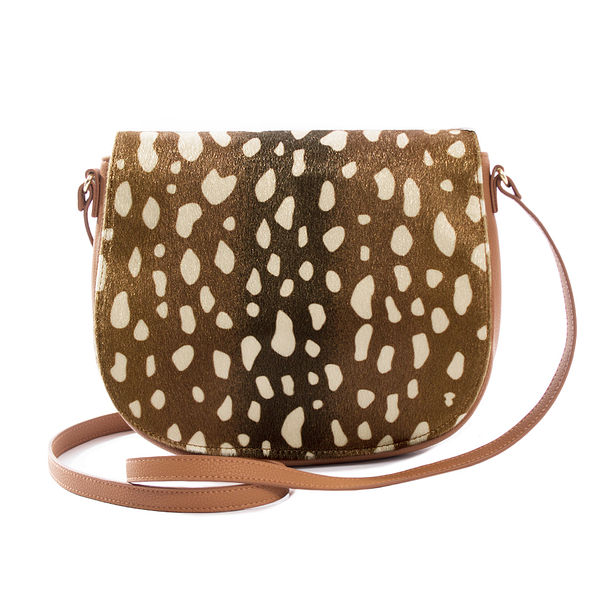 deer print crossbody