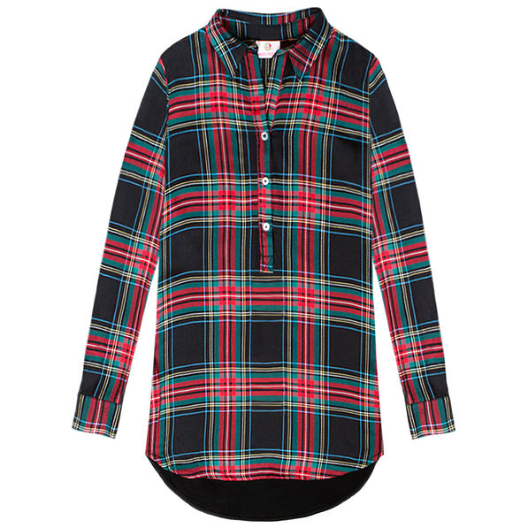 collared layering tunic