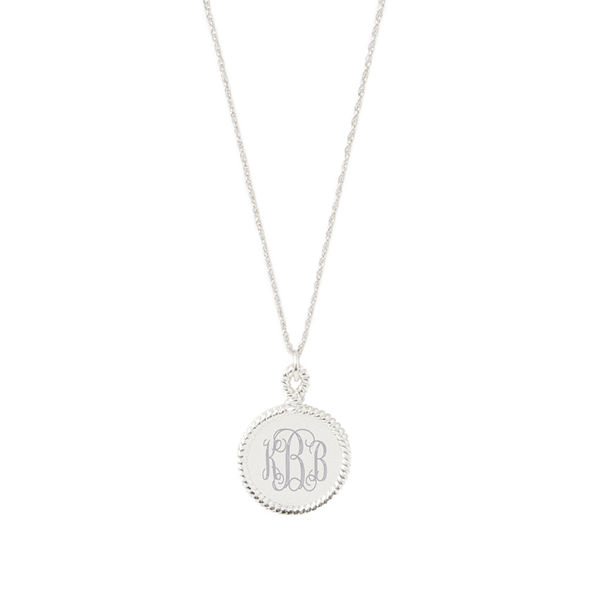 marley lilly monogram necklace