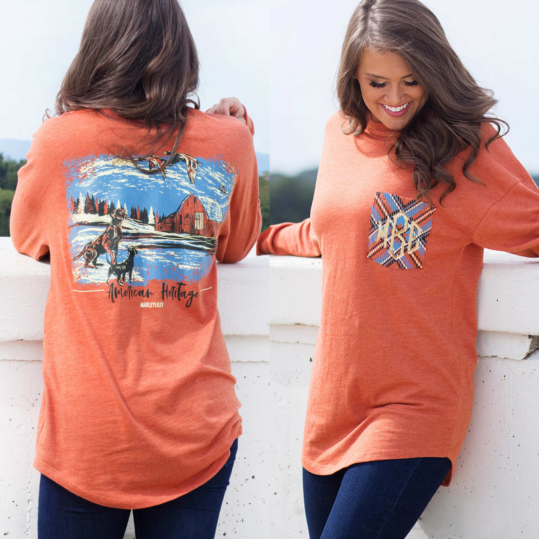 Monogrammed American Heritage T-Shirt