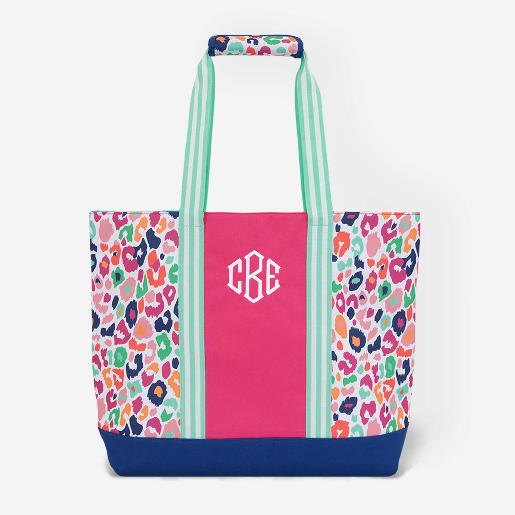 Monogrammed Mega Beach Bag - Marleylilly