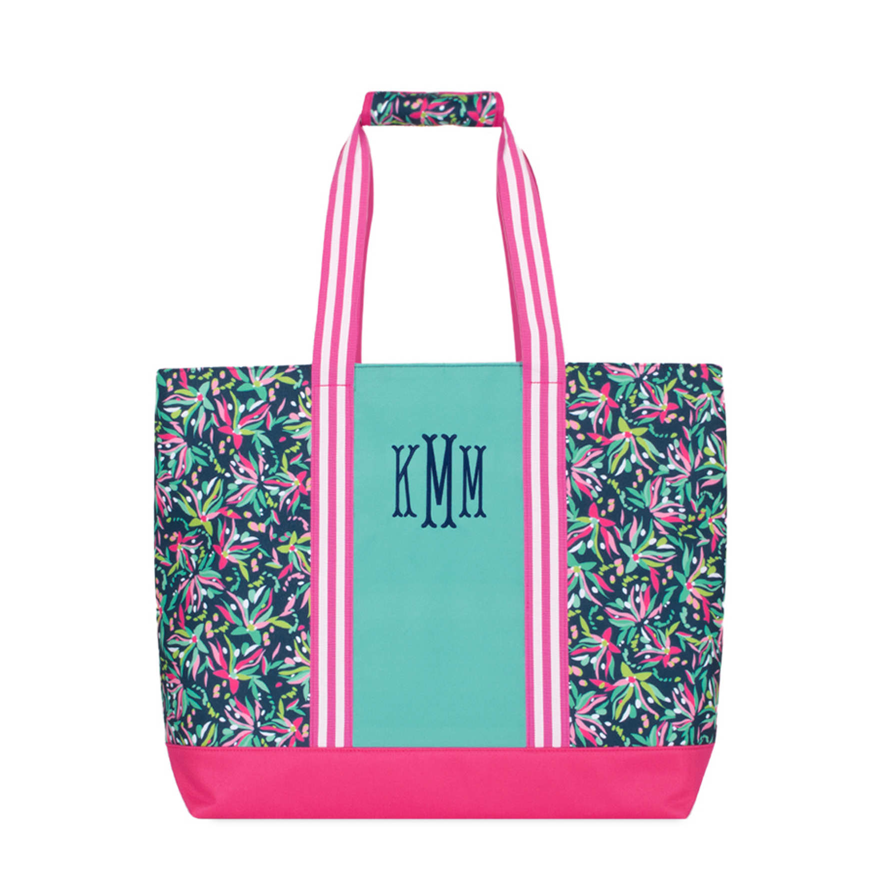 Monogrammed Mega Beach Bag - Marleylilly