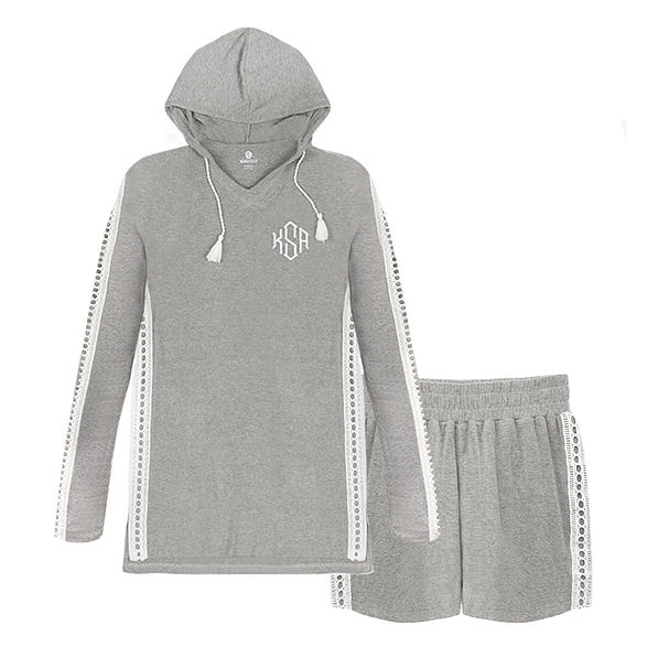 Monogrammed Lounge Hoodie Set Monogrammed Lounge Hoodie Set