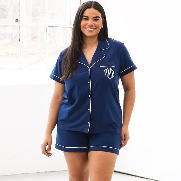 navy classic sleep set on julia