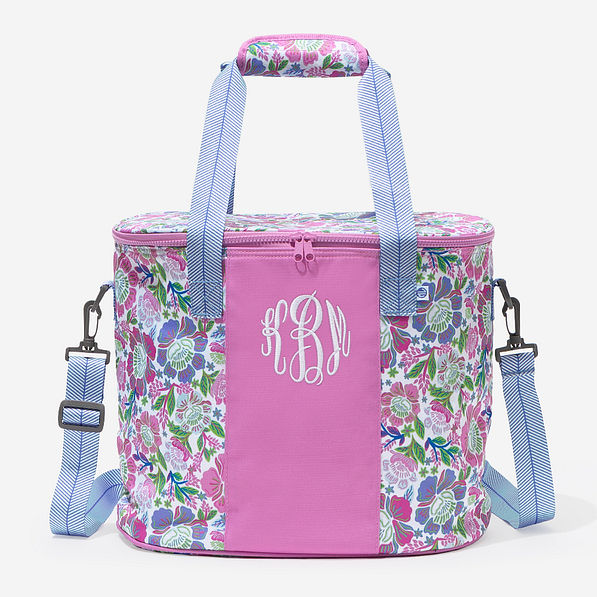 monogrammed cooler orchid garden