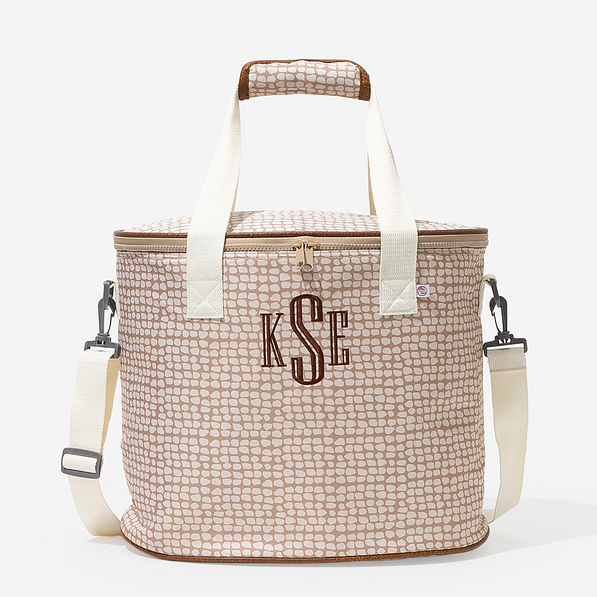 Personalized Cooler in Khaki Pebbles 2026