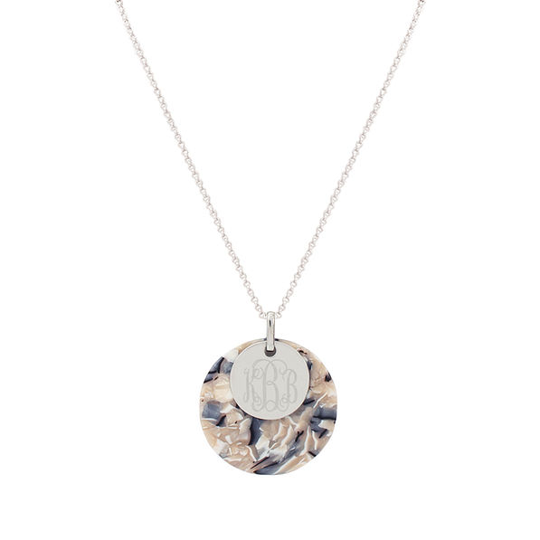 Origin 3strd Resin Disc Necklace Style 4961 main image 0