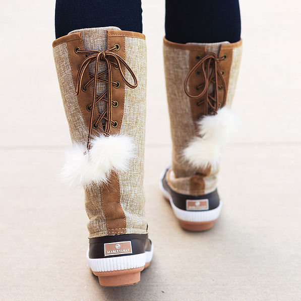 Duck Boot Pom Pom Set