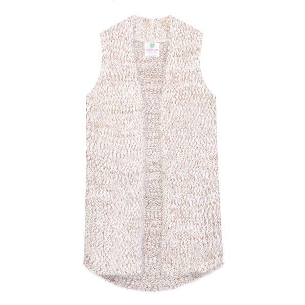 cozy knit vest