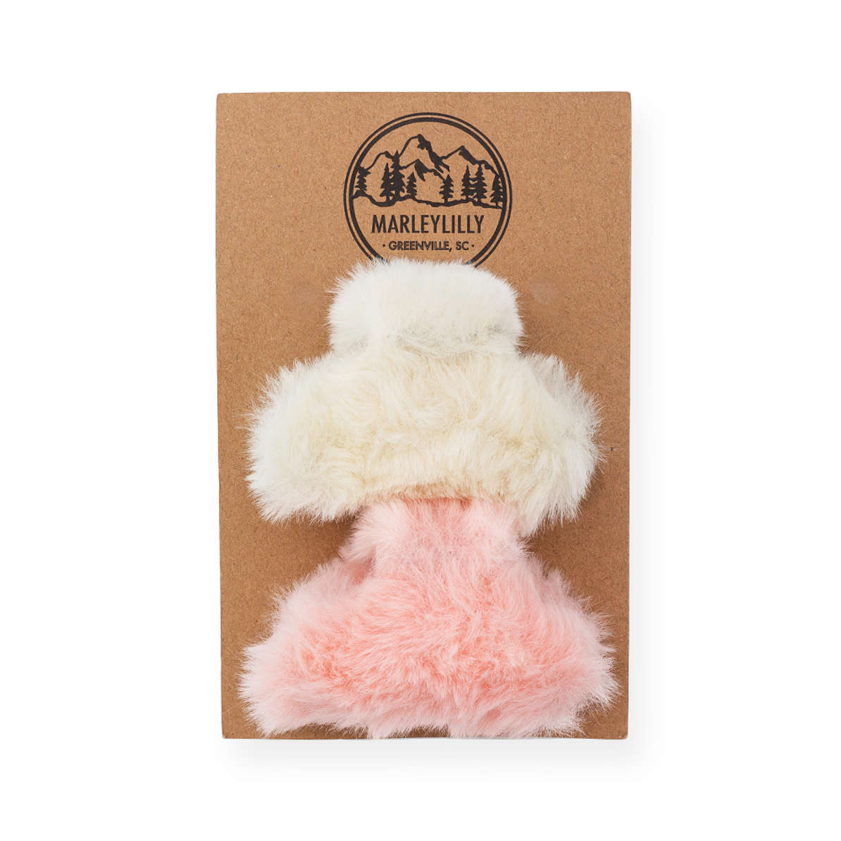 Fuzzy Hair Clips